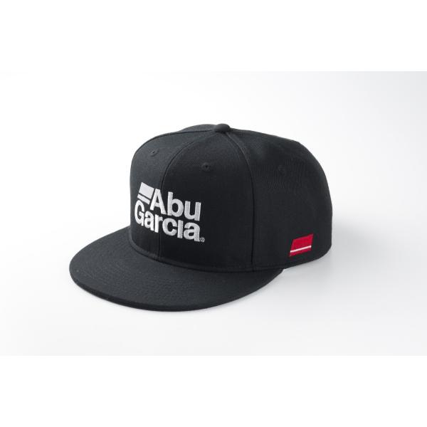 アブガルシア（ＡｂｕＧａｒｃｉａ）　フラットビルキャップ　ブラック