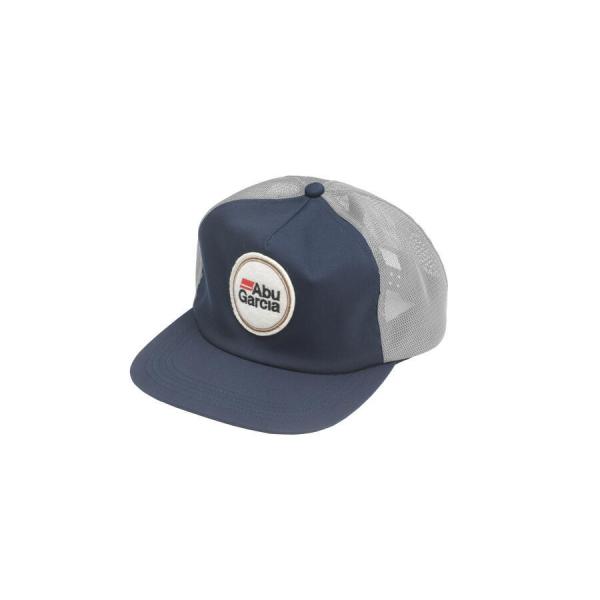 アブガルシア　ＡＢＵ　ソフトブリムワッペンメッシュＣＡＰ　ネイビー