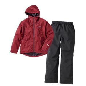 リバレイ RL 6431 コンフォータブルレインスーツ オックスブラッド LL