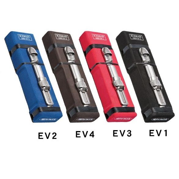 アルファタックル　アイスマン　グリップ　ＥＶ‐１　黒