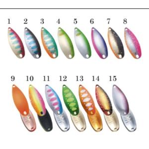 s*1様 フォレスト ミュー miu 各サイズ 管釣り トラウト スプーンセット フォレスト ミュー ネイティブ 3.5g (トラウトルアー スプーン) ゆう