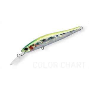 ジップベイツ　リッジディープ７０Ｆ　＃２４５　ブルーライムシルバー・Ｈ