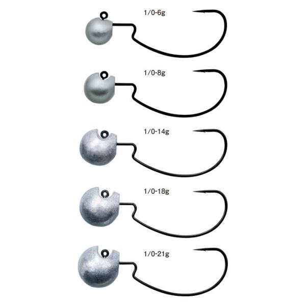 がまかつ　ボトムノッカーオフセット（１／０）　６７６２５　１／０−１８Ｇ