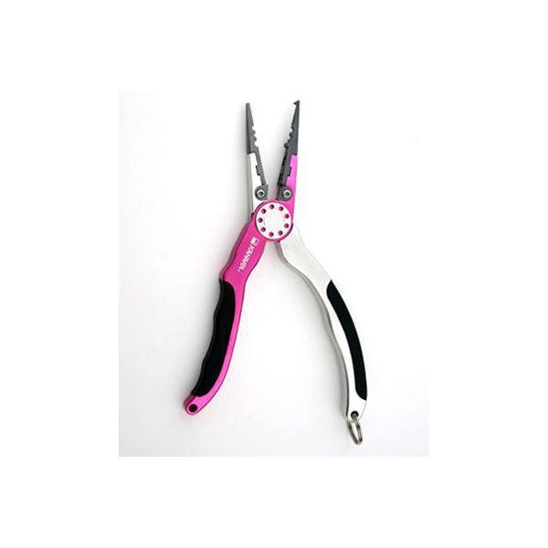 カハラ　６．５インチラバー付　アルミプライヤースリムタイプ　ピンク／シルバー