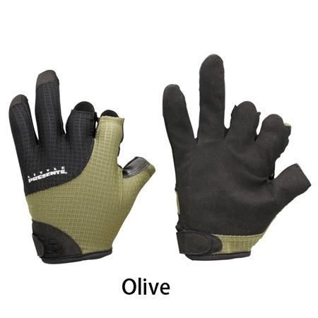 リトルプレゼンツ　ＡＣ−１２３　Ｍストリーム　３Ｆレスグローブ　オリーブ