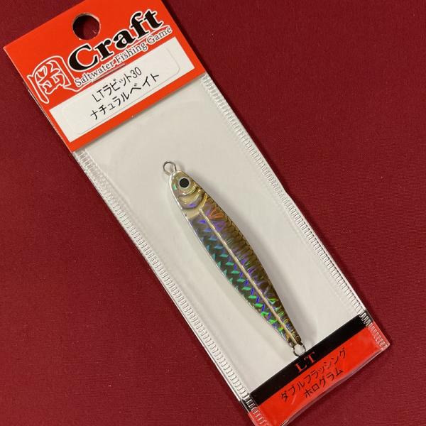 岡クラフト　岡ジグ　ＬＴラビット　３０ｇ　１２　ナチュラルベイト