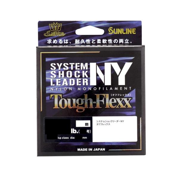サンライン　システムショックリーダーＮＹタフフレックス　３０Ｍ　２７０ＬＢ／＃８０