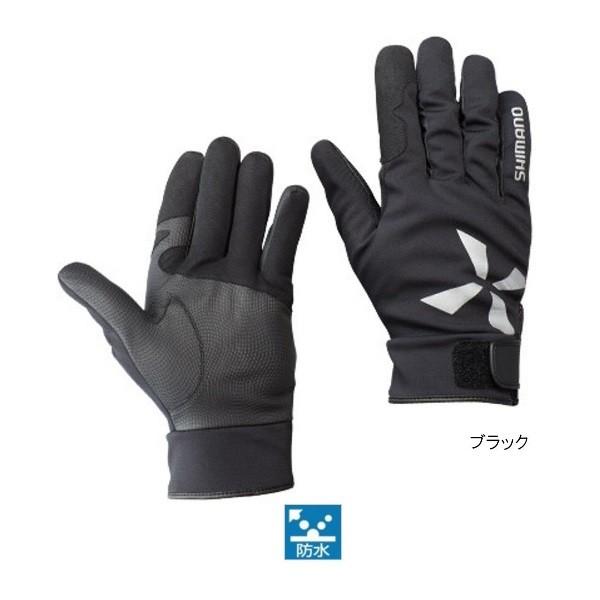 シマノ　ＧＬ‐２９９Ｑ　ＸＥＦＯ・防水グローブ　ブラック　Ｌ　