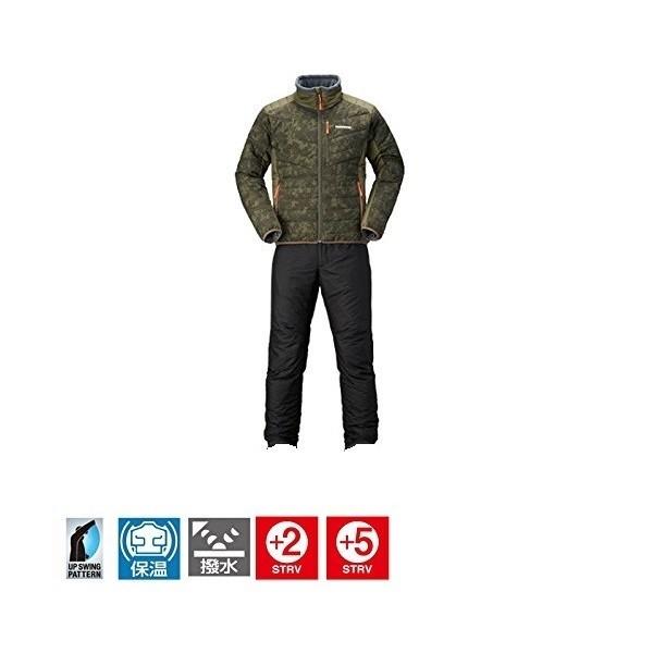 シマノ　ＭＤ‐０５５Ｑ　ベーシック　インシュレーションスーツ　オーアカーキ　２ＸＬ