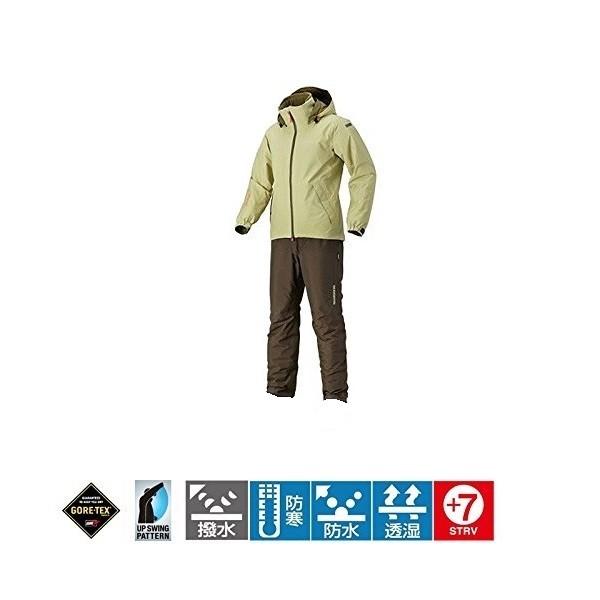 シマノ　ＲＢ-０１７Ｑ　ＧＯＲＥ‐ＴＥＸ　ベーシックウォームスーツ　サバンナベージュ　ＸＬ　