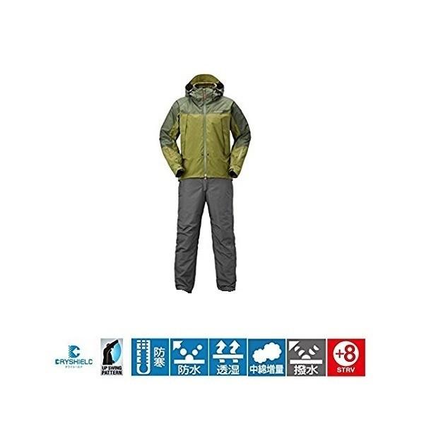 シマノ　ＲＢ‐０２５Ｑ　ＤＳアドバンスウォームスーツ　キャピュレットオリーブ　２ＸＬ　