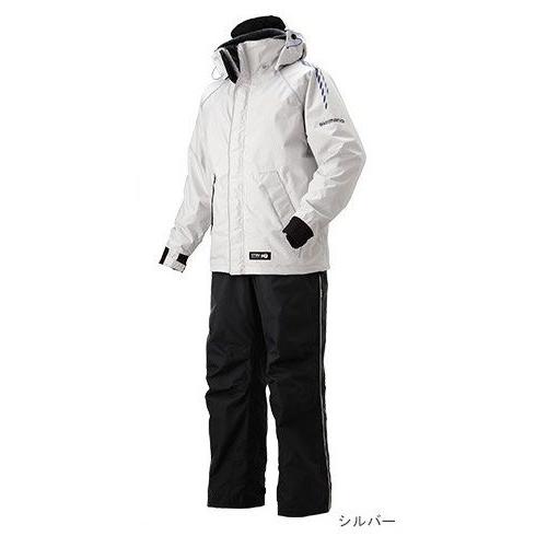 シマノ　ＲＢ‐０５５Ｊ　ドライコールドウェザースーツ　シルバー　ＬＬ