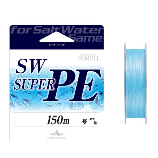 山豊テグス　ＳＷスーパーＰＥ　１５０Ｍ　１．０号／１５ＬＢ