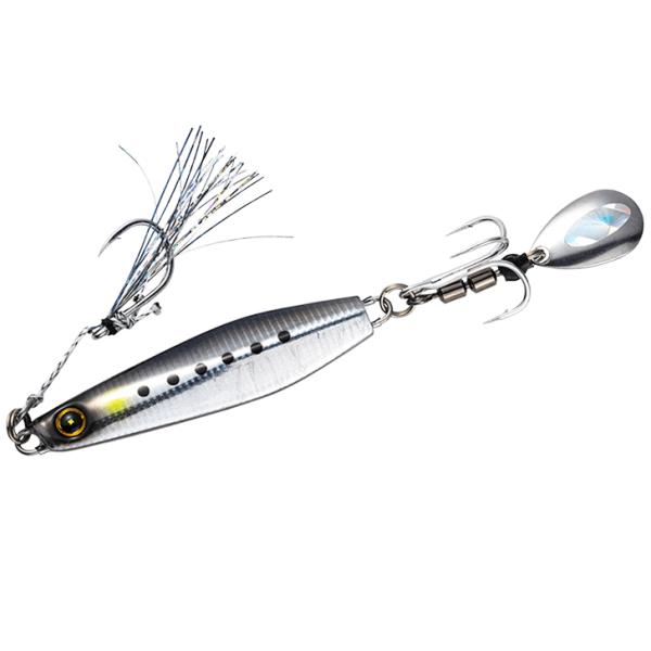 ハヤブサ　ＦＳ４１７　ジャックアイ　マキマキ　６０ｇ　Ｎｏ．１　ライブリーイワシ