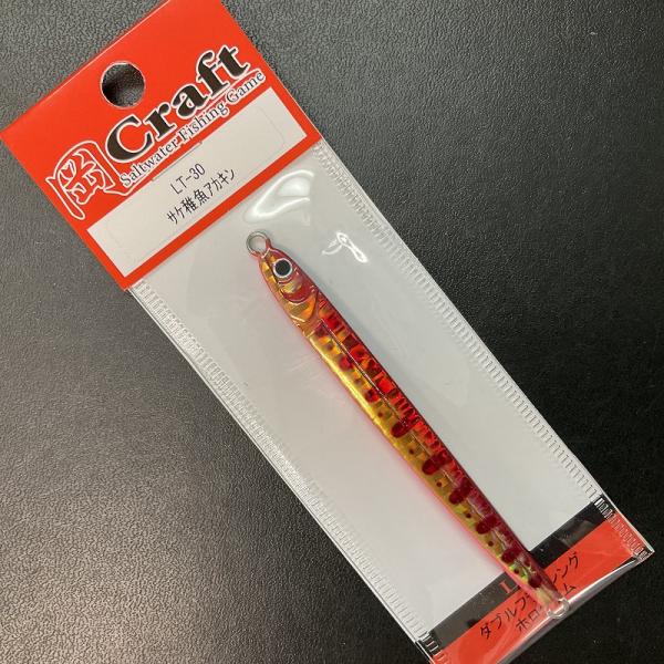 岡クラフト　岡ジグ　ＬＴ３０　サケ稚魚アカキン