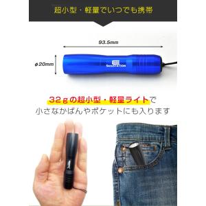 LED 懐中電灯 ライト 小型 軽量 電池式 ...の詳細画像2