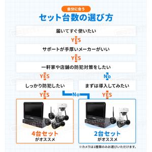 防犯カメラ 屋外 セット 家庭用 ワイヤレス ...の詳細画像5