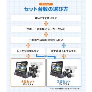 防犯カメラ 屋外 セット 家庭用 PoE カメ...の詳細画像5
