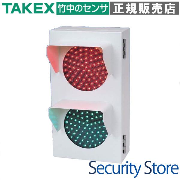 【DST-101】 高輝度LED型信号灯 AC100V 無電圧接点入力タイプ TAKEX 竹中エンジ...