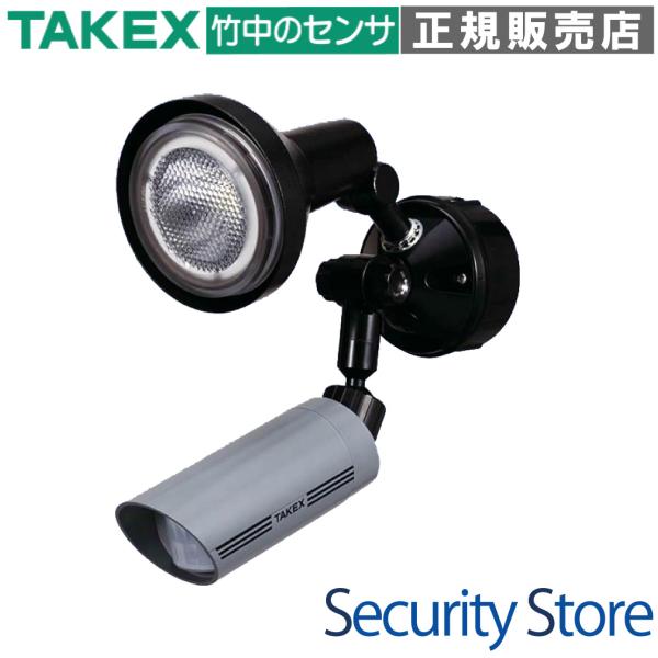 【LCL-101N(G)】 人感・音感ライト 1灯型 線検知型 外部制御対応 グレー TAKEX 竹...