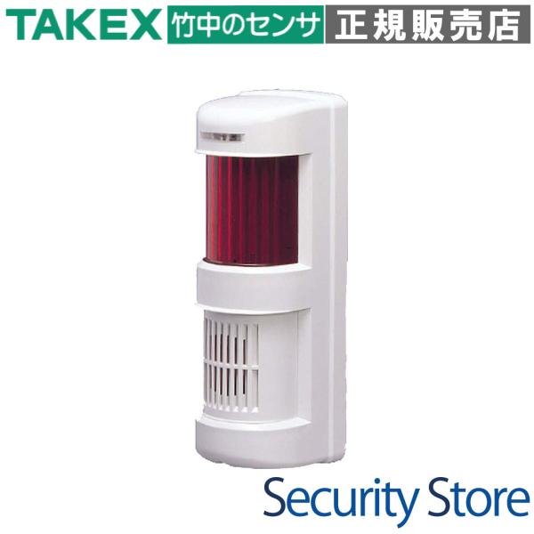 【LFV-100V(W)】 LEDフラッシュライト付音声報知器 AC100V ホワイト TAKEX ...