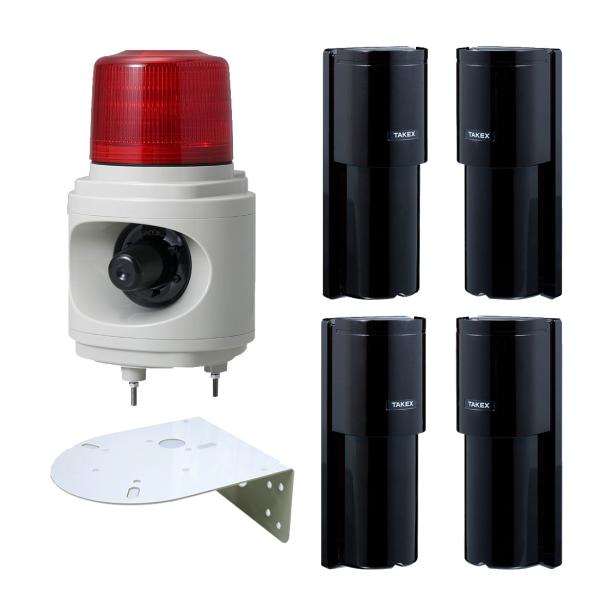 【LHU-100R-SET(20TEX)】 車両出庫注意喚起システム TAKEX 竹中エンジニアリン...