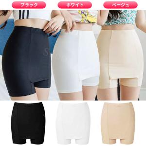 ペチパンツ レース 大きいサイズ 夏 ペチコー...の詳細画像1