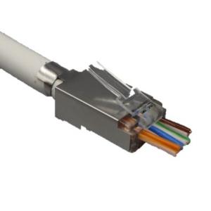 パンドウイット カテゴリー6用モジュラープラグ 単線・より線共用