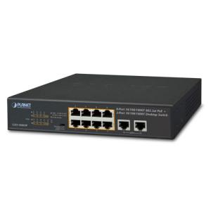 POE ギガビット スイッチング ハブ 8/10 ポート GSD-1008HP