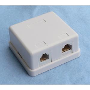 LAN モジュラージャック ボックス CAT.5E : 通信情報機器シード - 通販