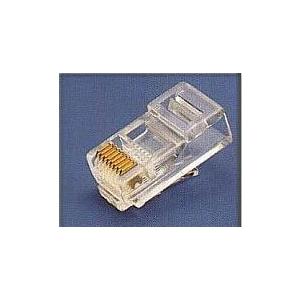 CAT.5e LANモジュラープラグ H 100個 : 通信情報機器シード