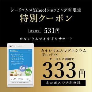 クーポンで333円 サプリ サプリメント カルシウム マグネシウム 約1ヵ月分 ダイエット