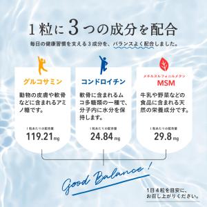 サプリ サプリメント グルコサミン コンドロイ...の詳細画像4