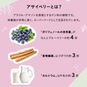 サプリ サプリメント アサイベリー 約6ヵ月分...の詳細画像2