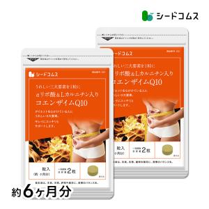 サプリ サプリメント コエンザイムQ10 アルファリポ酸 L-カルニチン＋葉酸 約6ヵ月分　お徳用半年分サプリSALE　サプリ　サプリメント ダイエット｜シードコムスYahoo!店