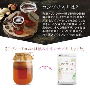 サプリ サプリメント コンブチャ 約6ヵ月分の詳細画像3