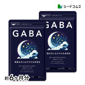 サプリ サプリメントGABA ギャバ 約6ヵ月分｜seedcoms