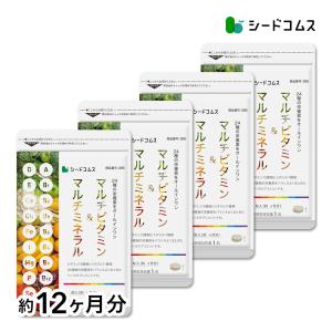 大容量SALE★2,024円 マルチビタミン＆マルチミネラル 約12ヵ月分 サプリ サプリメント