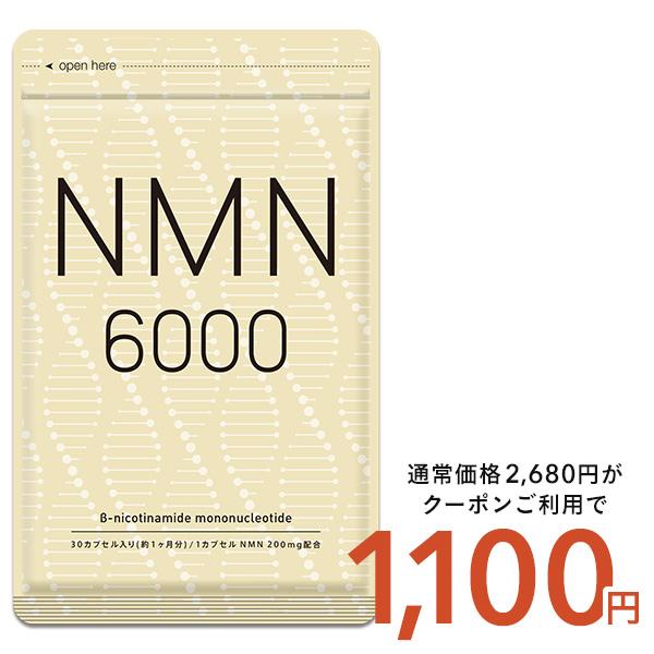 NMN サプリ 約1ヵ月分 nmn 日本製造 純度100％ NMN6,000mg高配合  サプリメン...