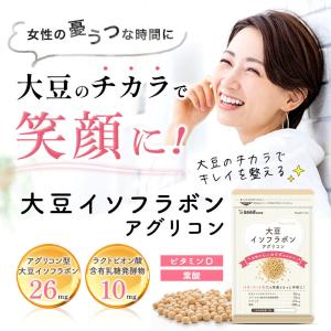 アグリコン型大豆イソフラボン26mg高含有 大...の詳細画像1