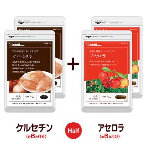 サプリ サプリメント ケルセチン　約6ヵ月分　アセロラ　約6ヵ月分　合計約12ヵ月分 ダイエット｜シードコムスYahoo!店