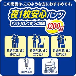 【ケース販売】エリエール アテント 夜1枚安心...の詳細画像4