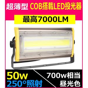 LED投光器 50w 屋外用 集魚灯  LED 投光器 スイッチ付き 防水 作業灯 看板灯 駐車場 明るい｜seedjapan