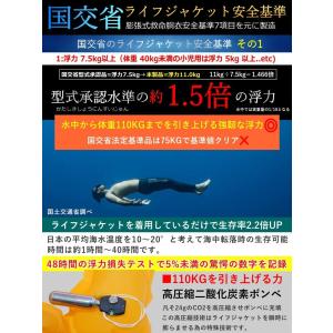 CE認証品 ライフジャケット 釣り 救命胴衣 ...の詳細画像2