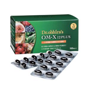 OM-X 12PLUS 100粒 3年熟成 バイオバンク Dr.Ohhira's 生酵素サプリ OM...