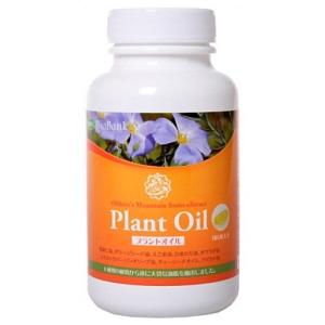 プラントオイル Plant Oil 180粒 バイオバンク αリノレン酸 オメガ3系脂肪酸 コールドプレス製法 【代引不可】