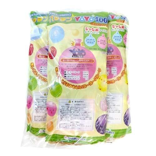 鈴木ラテックス　パッチンYOYO100（100個入）×3セット　水ヨーヨー釣り 300個セット