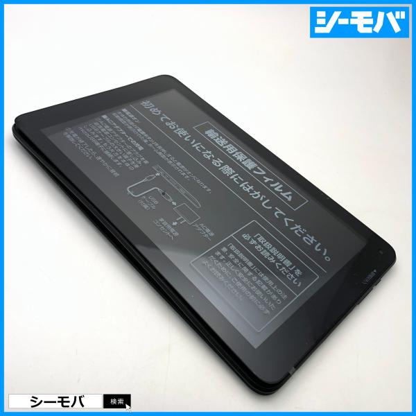 ジャンク SARA-001 Wi-Fi android6 10インチタブレット ブラック RUUN1...