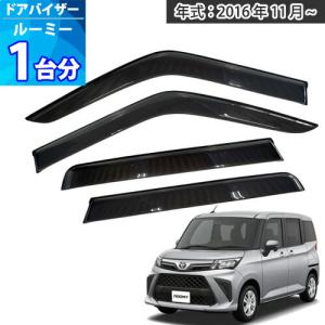 【新品未使用】ルーミー　トヨタ純正サイドバイザー ルーミー TOYOTA純正 TANK /ROOMY サイドバイザー(RVワイド)#08162