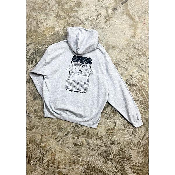 &amp;SEEK アンド シーク | ESOW×SEEK 札幌風呂愛好會パーカー [杢グレイ]